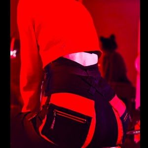 I.am.Gia red cargo pant